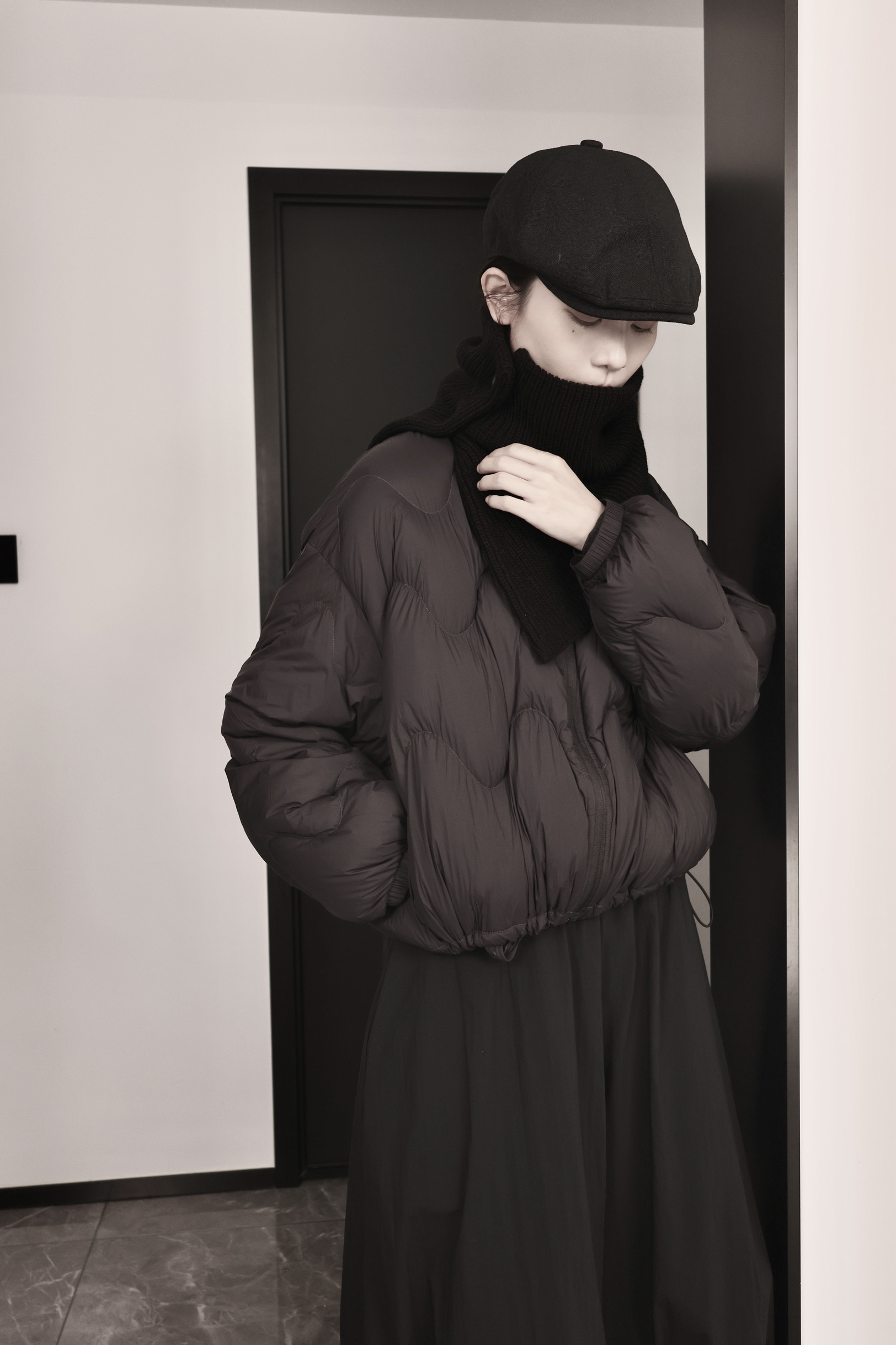 ED730P325羽绒服女加厚保暖轻薄,女装羽绒服,钱塘801（原钱塘901）