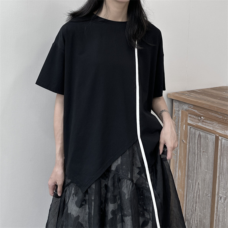 23012P45暗黑短袖女 设计款夏季新款图片