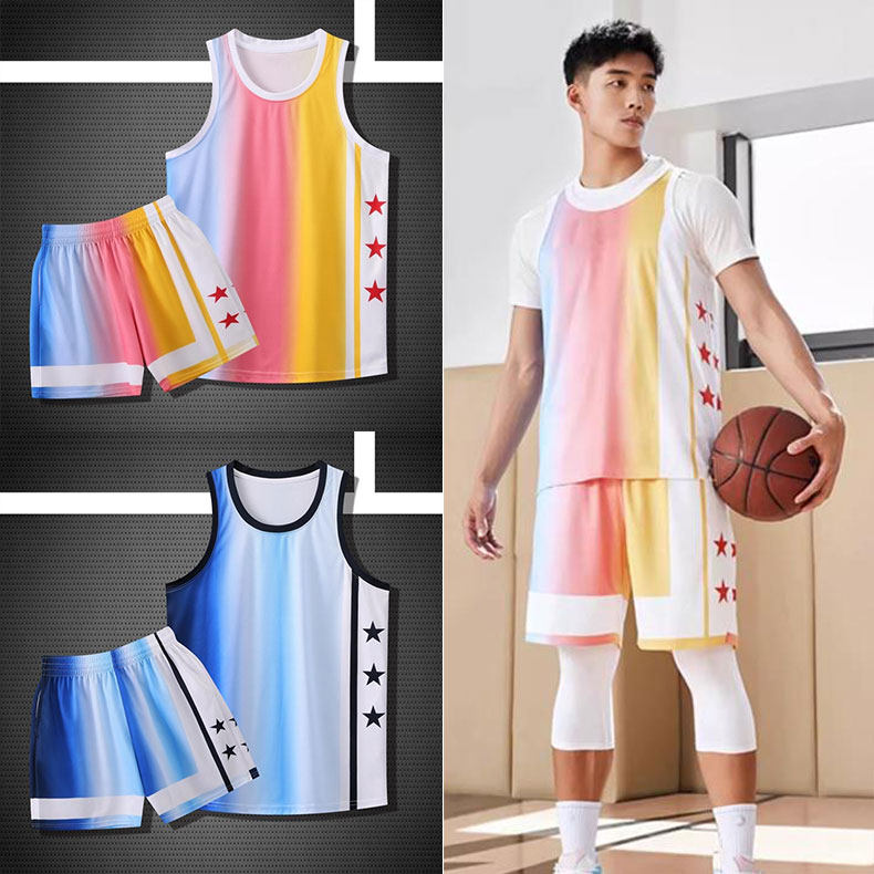 全明星同款篮球服套装定制大码篮篮球服