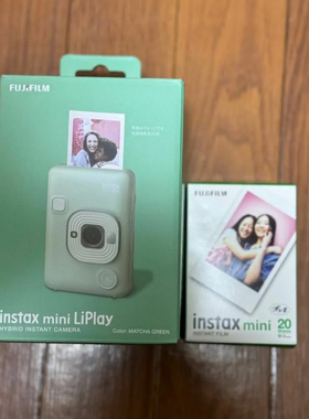日本原装富士instax mini LiPlay一次成像有声音的拍立得1年保修