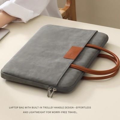 BINJK高颜值手提笔记本电脑包 适用华为matebook14苹果13.3MacBook air13pro16寸小米联想小新荣耀15.6便携女