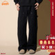 复古伐木工装 裤 男休闲直筒裤 LOADMIND秋冬美式 子男宽松阔腿长裤 潮