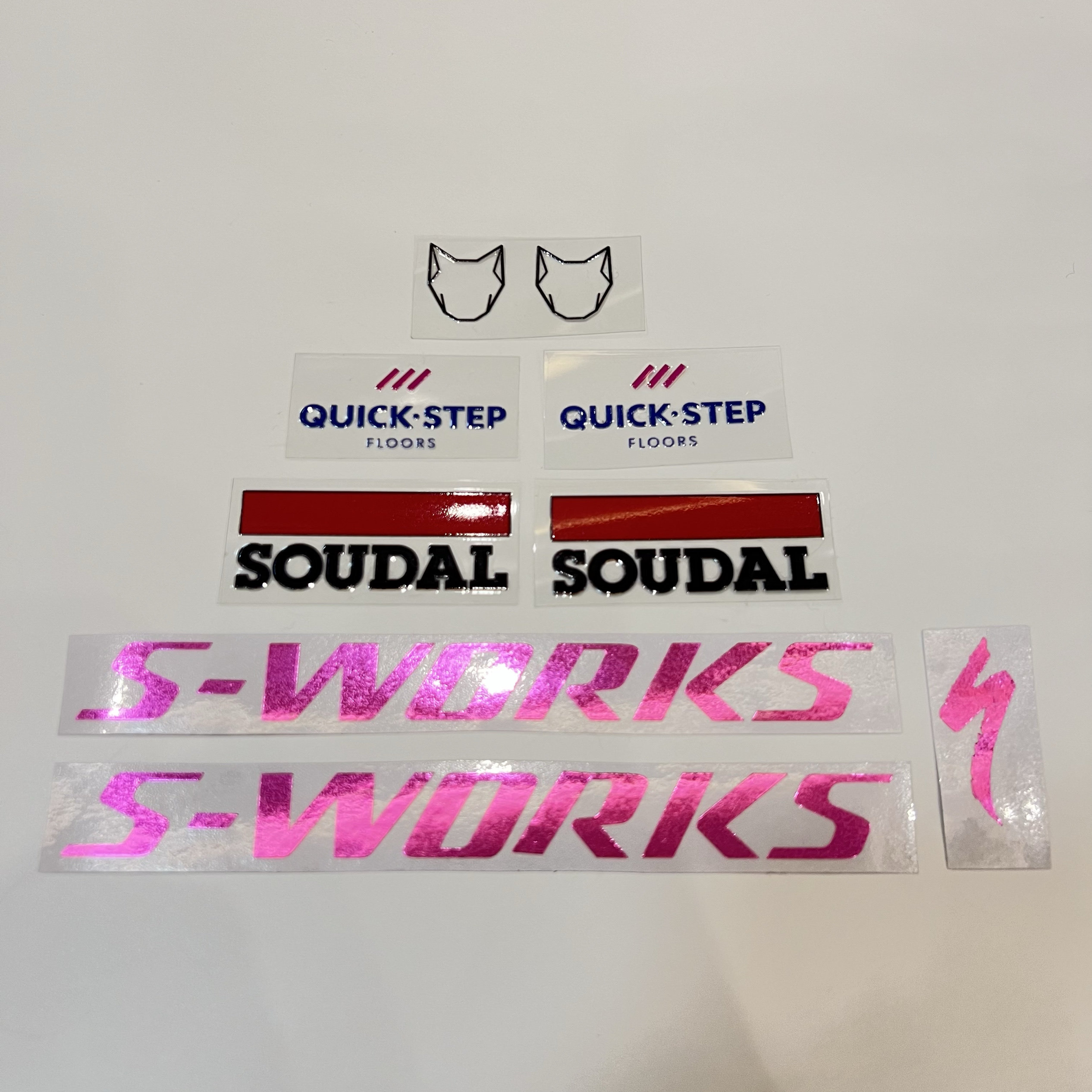 LIGHTNING SWORKS EVADE3 도로 자전거 헬멧 로고 색상 변경 팀 버전 퀵 스텝 스티커에 적합