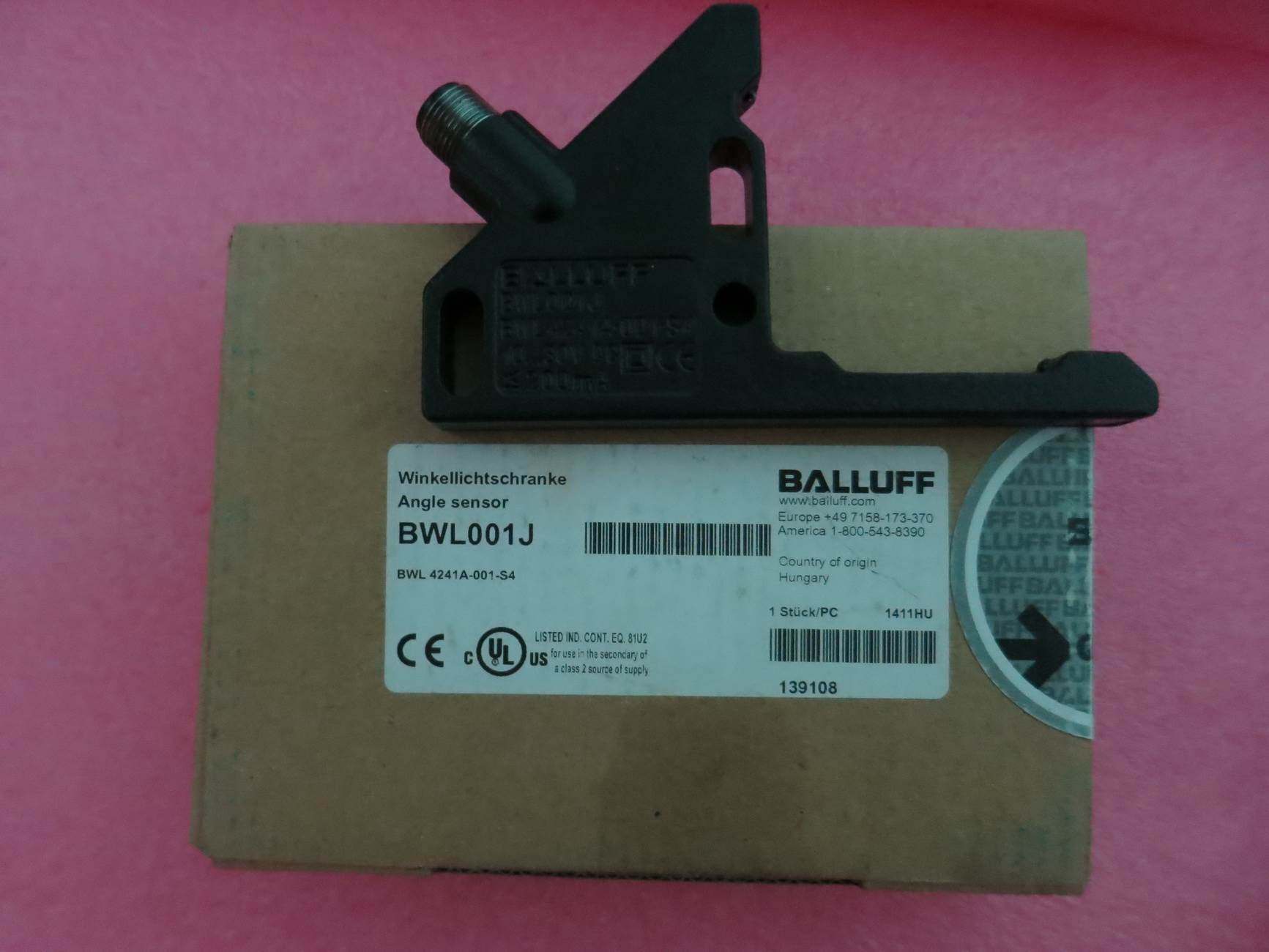 原装balluff巴鲁夫 bwl 4241a-001-s4 bwl001j 全新无包装现货