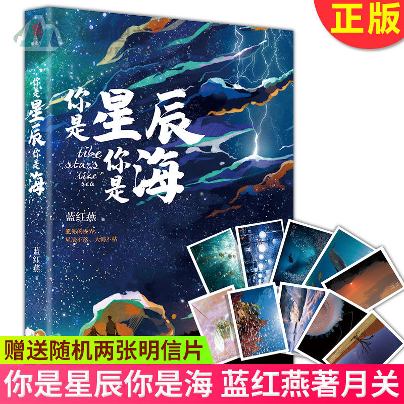 现货正版 你是星辰你是海 蓝红燕著月关 施定柔 北倾推荐甜虐的爱情故事，有甜宠，也有深刻的爱恋雁北堂小说