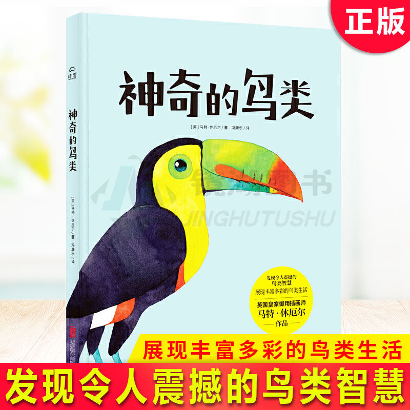 现货正版 神奇的鸟类 发现令人震撼的鸟类智慧 展现丰富多彩的鸟类生活 各种各样的鸟让孩子们爱不释手，既普及孩子对鸟类的认识