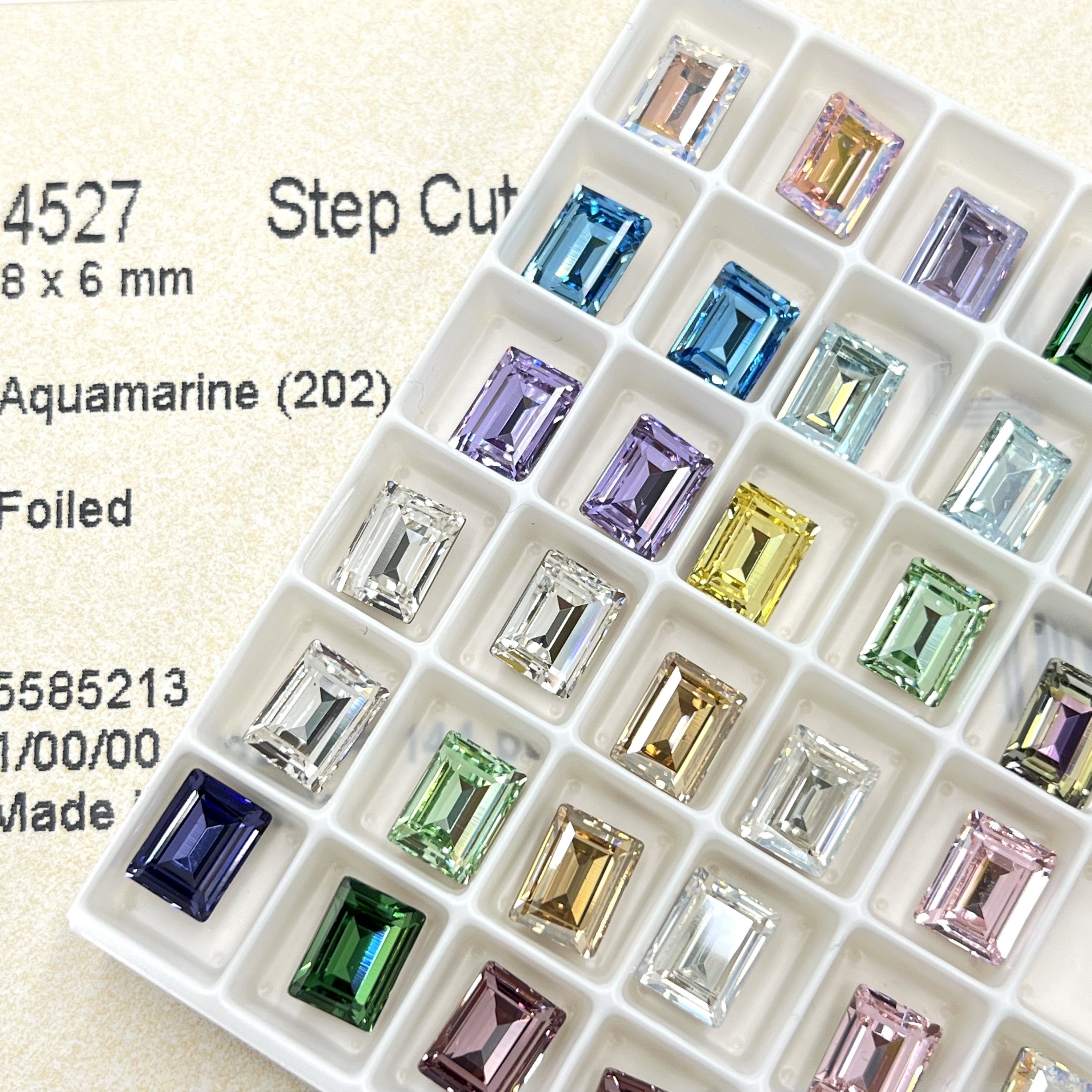 施华花式石4527冰糖8x6mm尖异形