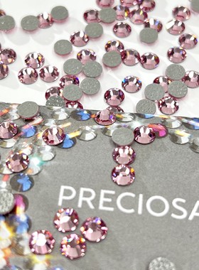 捷克宝仕奥莎烫圆70020浅玫红美甲DIY发饰贴钻配件材料贴钻爆款