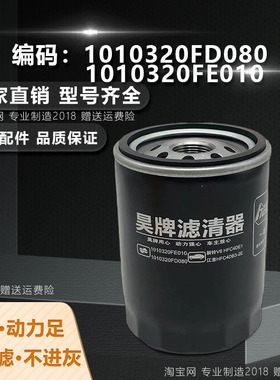 1010320FE010适配L21092江淮锐捷特1010320FD080机油滤芯滤清器格