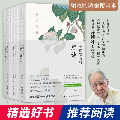 六神磊磊）正版许渊冲 美得让人窒息的唐诗宋词诗经3册 许渊冲经典英译唐诗三百首 文学散文随笔诗歌诗词 美得窒息的唐诗宋词诗经