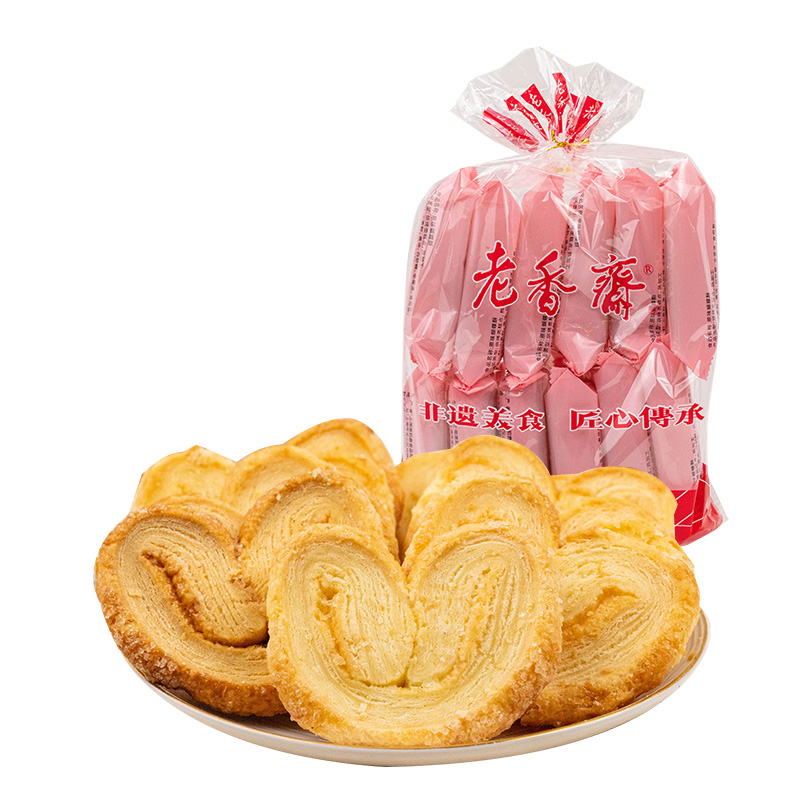 老香斋蝴蝶酥上海特产千层酥饼干点心办公室零食小吃