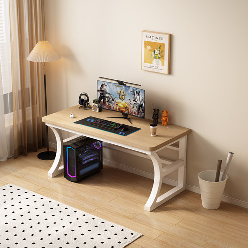 电脑桌台式家用学习桌办公桌简易书桌卧室桌子长方型工作台写字桌