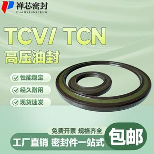 氟胶高压油封TBV/TCV/TCN耐高温耐高压油泵密封圈包邮现货速发