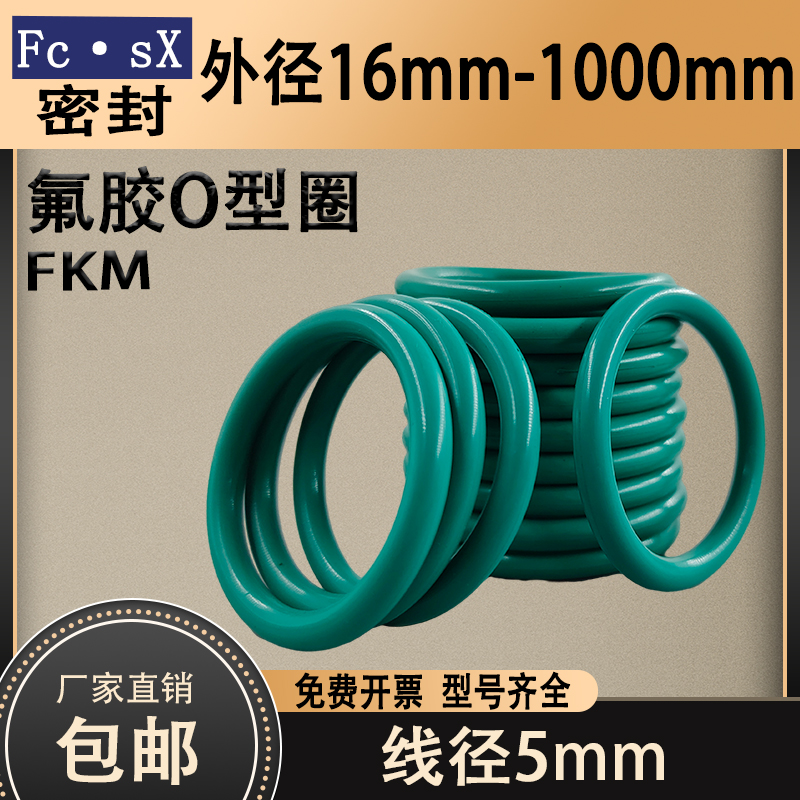 禅芯中国氟胶耐高温耐腐蚀密封圈