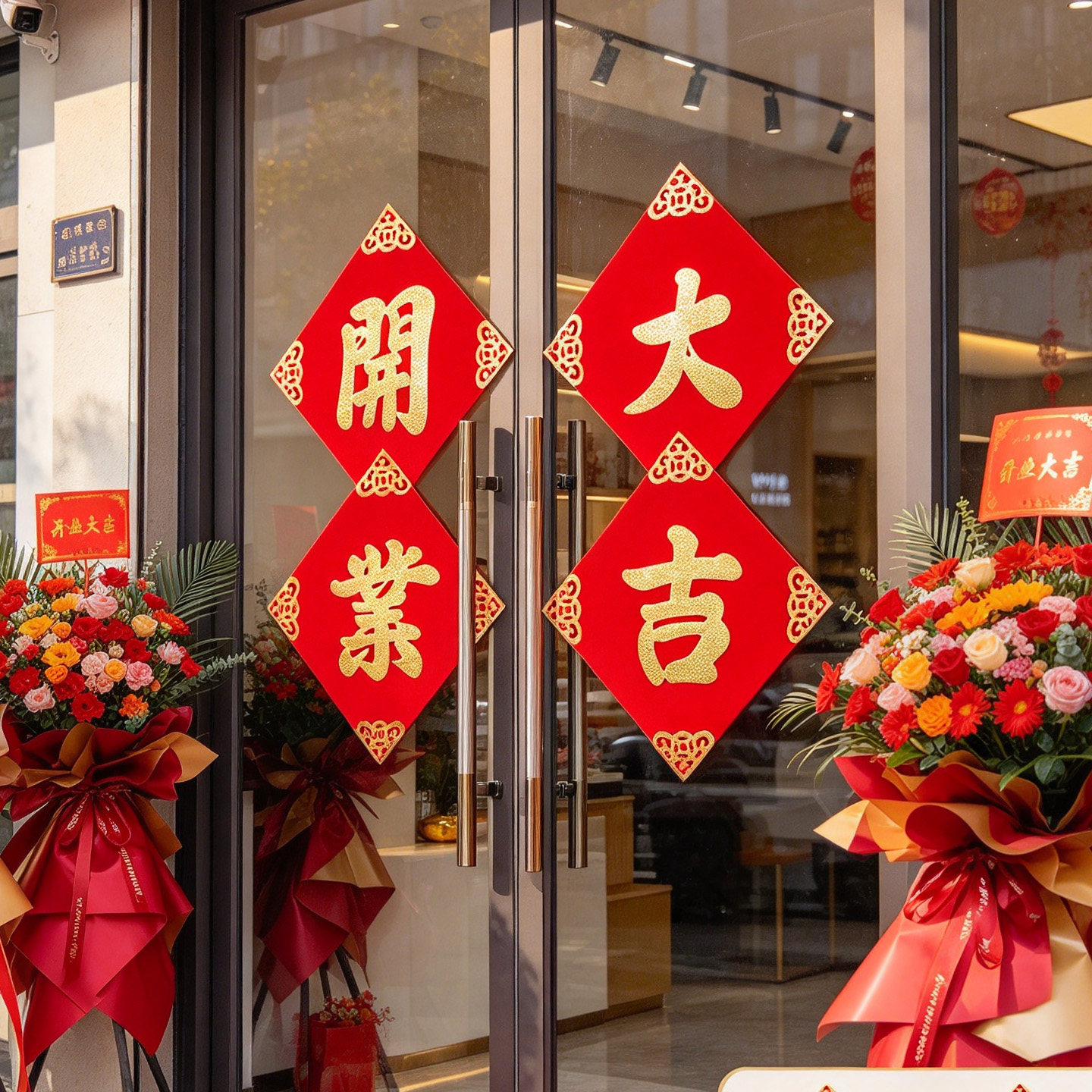 开业大吉门贴开张大吉新店门店