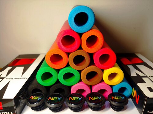 NPY矽胶海绵把套山地车减震单车舒适长途骑行装备自行车用品