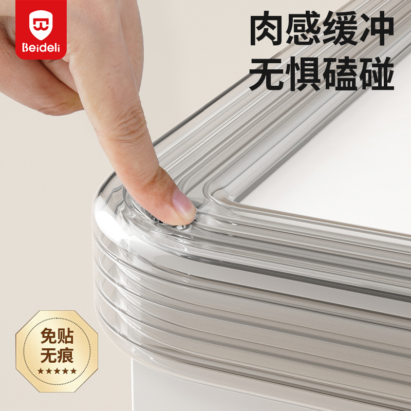 贝得力透明防撞条儿童环保无毒软包边墙角桌角贴宝宝防磕碰保护条