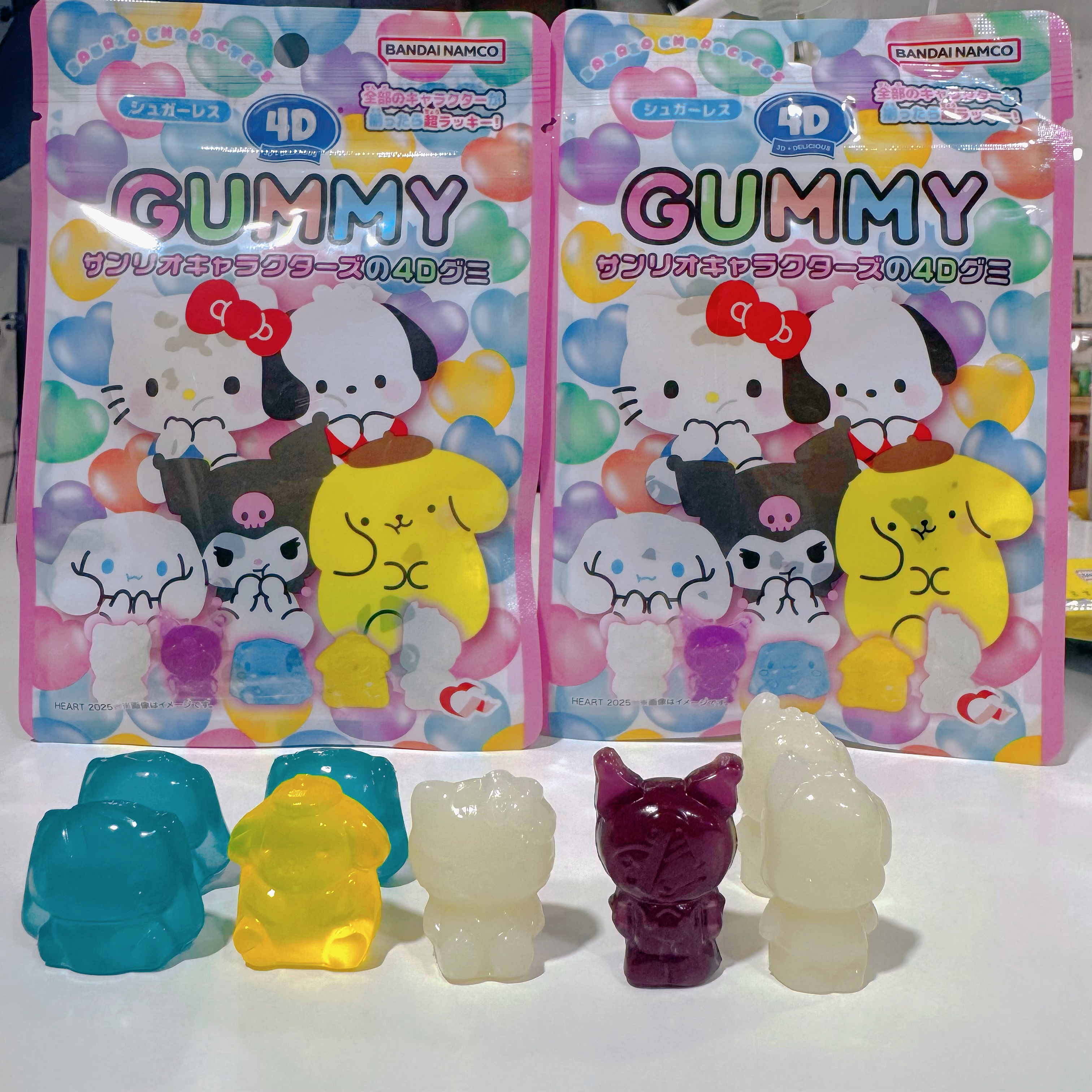 三丽鸥角色混合糖果4D软糖