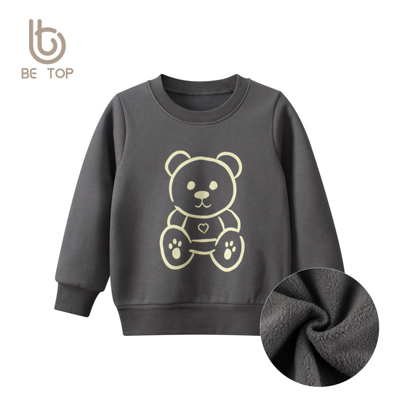 27kids韩版卡通印花卫衣秋季新品图片
