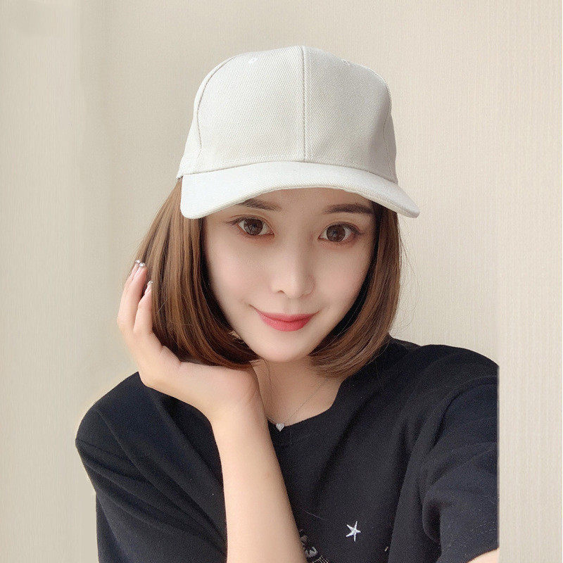 夏天帽子伪娘假发一体时尚短发波波头网红圆脸女装大佬用品全头套图片