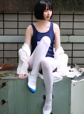 加大码200斤伪娘丝袜天鹅绒加裆白色开裆100D女装大佬cos连裤袜