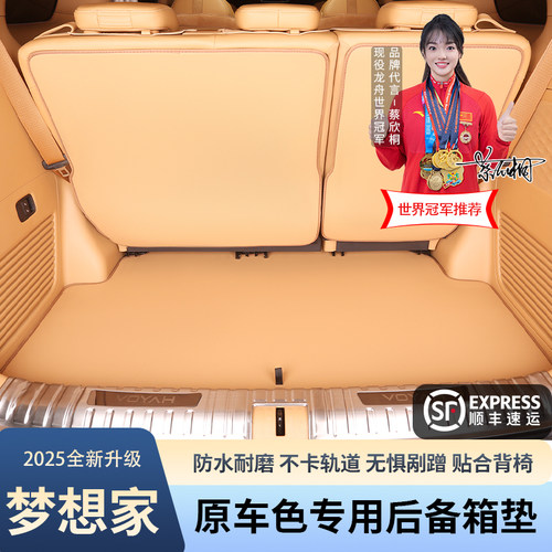 25款岚图梦想家专用后备箱垫
