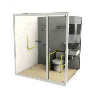 厂家直销SMC装配式整体淋浴房家用带马桶卫生间全新集成卫生间