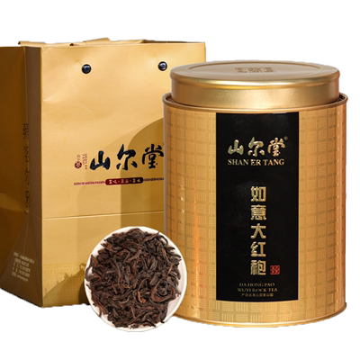 山尔堂250克装山尔堂如意大红袍半斤装高山生态原料自喝送礼浓香