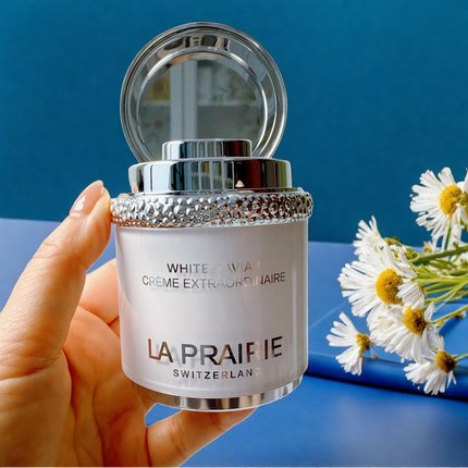 La prairie莱珀妮钻白鱼子纯皙弹力紧肤面霜60ml丰盈提亮提拉紧致