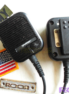 美国 USA 军规 HARRIS 哈里斯 对讲机配件手咪 PTT  OT-V2 10319