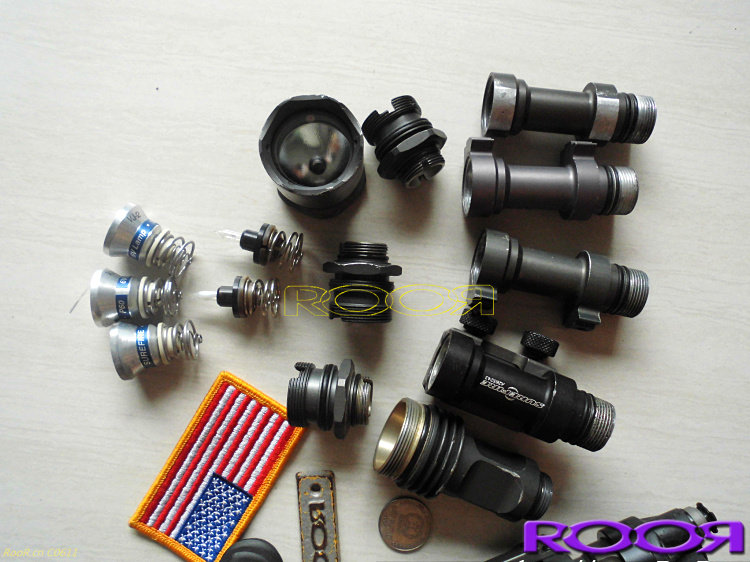 美国 镁鍕 神火 SureFire M961 强光战术电筒手电 【灯泡 MN10】