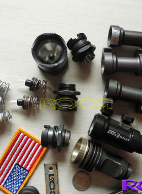 美国 镁鍕 神火 SureFire M961 强光战术电筒手电  【灯泡 MN10】
