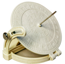 中国传统古天文仪器测量日影古代计时器日晷教学实验器材教具