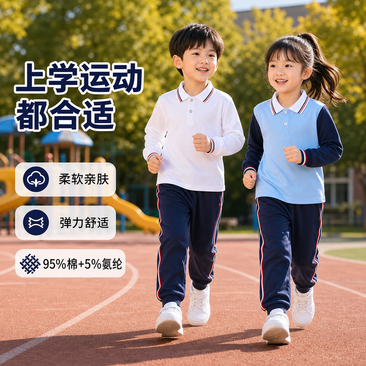 2026新款小学生校服春秋季套装儿童大班班服运动幼儿园开学季园服