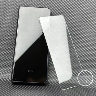 5外屏手机钢化膜zfold6高清亮面全透明W25折叠手机半屏无黑边副屏W24钢化玻璃膜 Fold7 适用三星W26缩小版