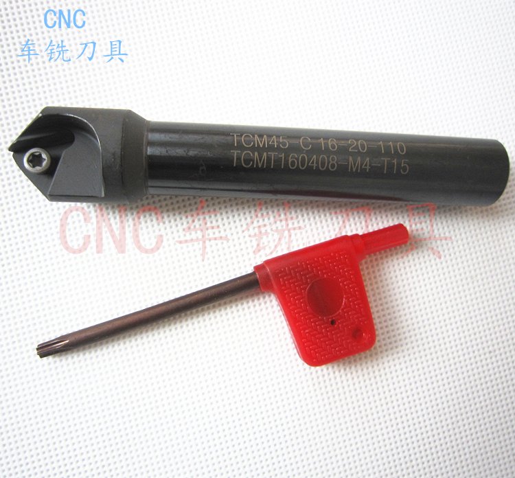 TCM45度倒角刀杆舍弃式倒角刀TCM-C16-20-110 TCM-C20-30-110-TC