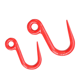 厂家直销80级铁管钩/眼型货钩/尖管钩/猪肉钩/尖钩起重吊索具