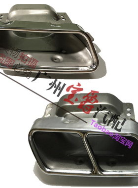 适用W164奔驰W166排气管GL320尾喉GLS320双孔GL400四出GLS450