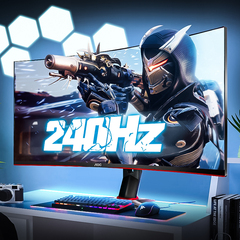 AOC 240Hz电竞显示器27英寸吃鸡游戏C27G2Z电脑24曲面屏幕2K144hz