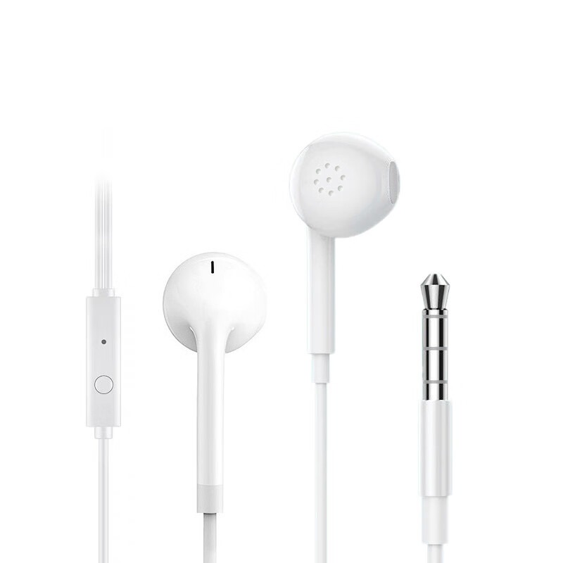 3.5mm接口圆孔有线耳机