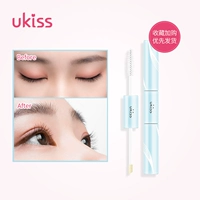 Lông mi UKISS / Youss Nuôi dưỡng lông mi dạng lỏng Lông mày không thấm nước lăn trong suốt Mascara dài - Kem Mascara / Revitalash mascara the face shop