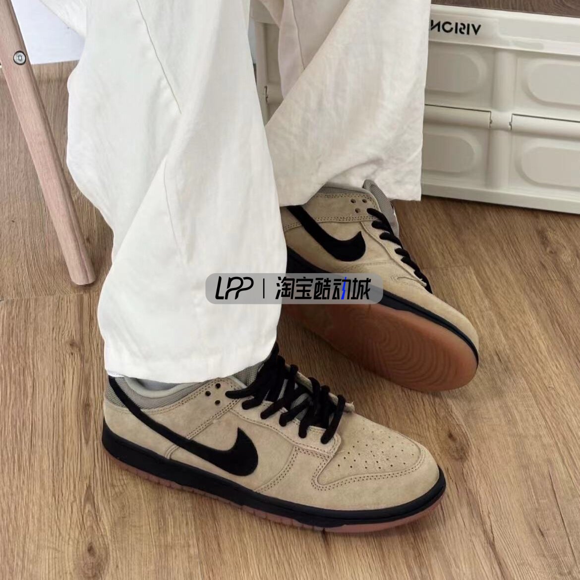 LPP定制球鞋 Nike Dunk SB 榛子轻语 美拉德低帮板鞋男女同款黑棕