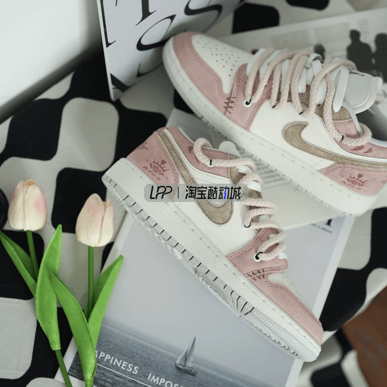 定制Jordan1AJ1球鞋解构低帮女子