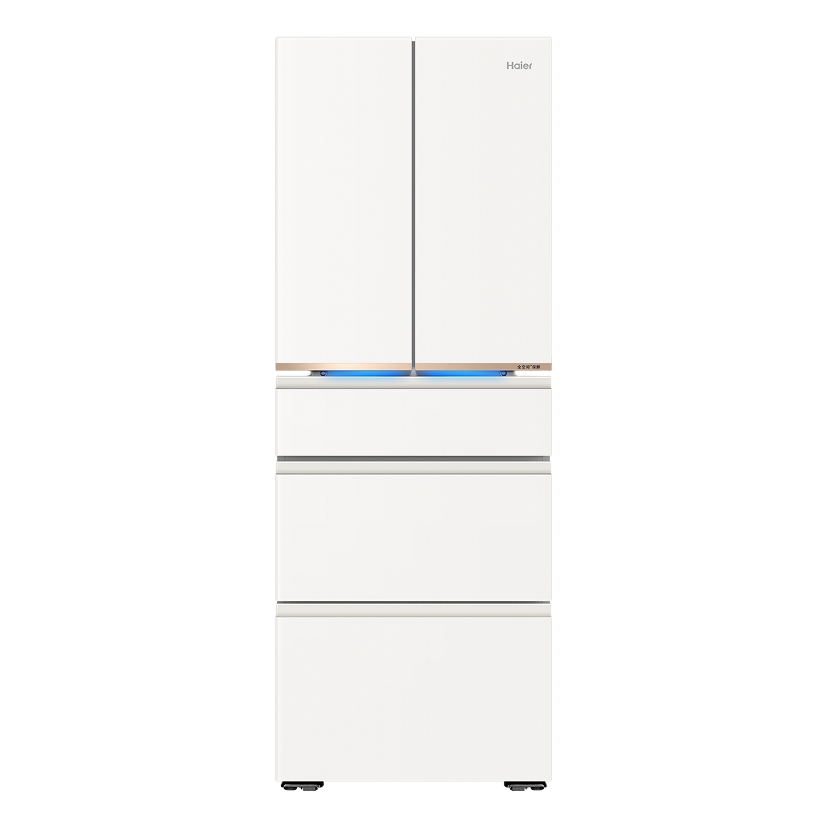 Haier/海尔 BCD-418WGHMD1BY7U1 山茶花 418升风冷变频多门冰箱