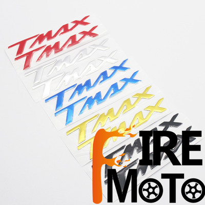 适用于YAMAHA TMAX500 TMAX530 3D字体贴纸 3M胶 贴花 车标贴纸
