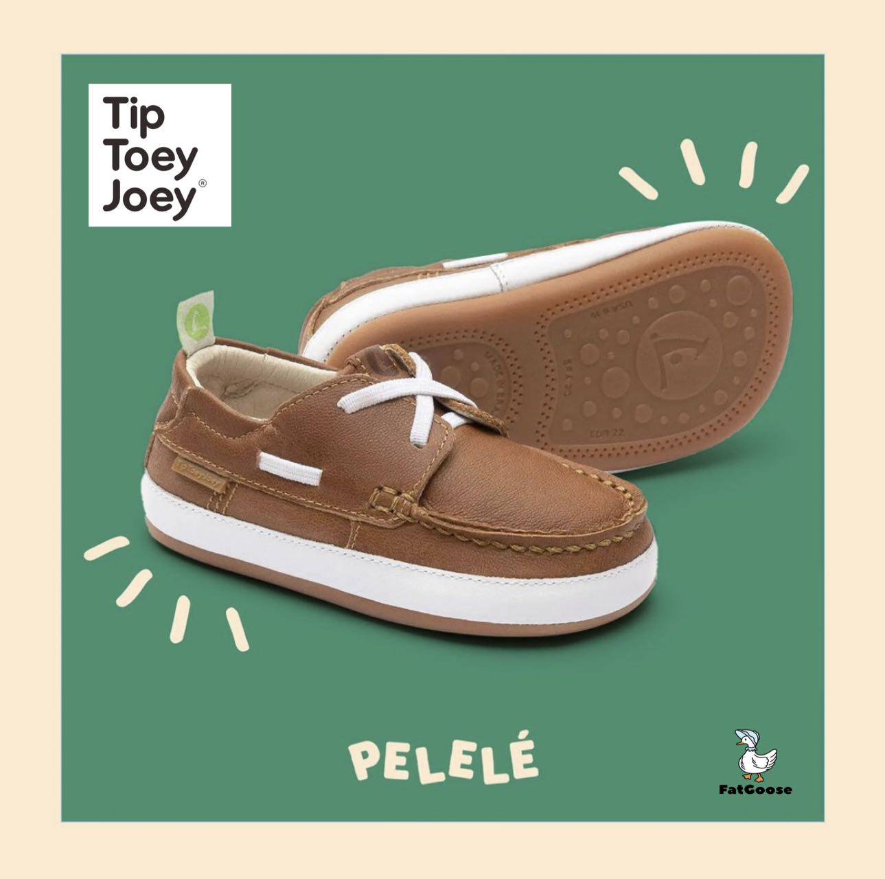 巴西TTJ童鞋TipToeyJoey一脚蹬学步鞋游艇鞋休闲鞋