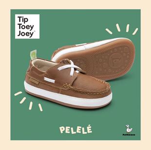 巴西TTJ童鞋TipToeyJoey一脚蹬学步鞋游艇鞋休闲鞋