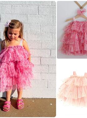 澳洲小众With Love for Kids花色TUTU蛋糕连衣裙柔软蓬松不扎