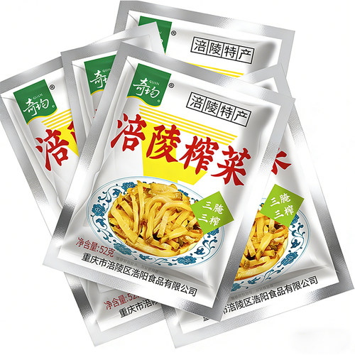 开胃下饭重庆清淡榨菜涪陵榨菜