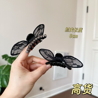 新款高级感公主抓夹时尚气质精致淑女甜美复古百搭发饰发夹0426